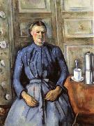 Paul Cezanne La Femme a la cafetiere oil painting artist